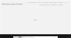 Desktop Screenshot of michellegracehunder.com